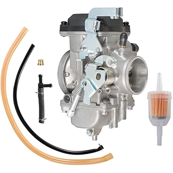 Carburetor Replacement for Kawasaki KLR650 19872007, Compatible with 15001-1327, Includes Fuel Filter, Reliable Motorcycle Carb for Dual Sport Riding