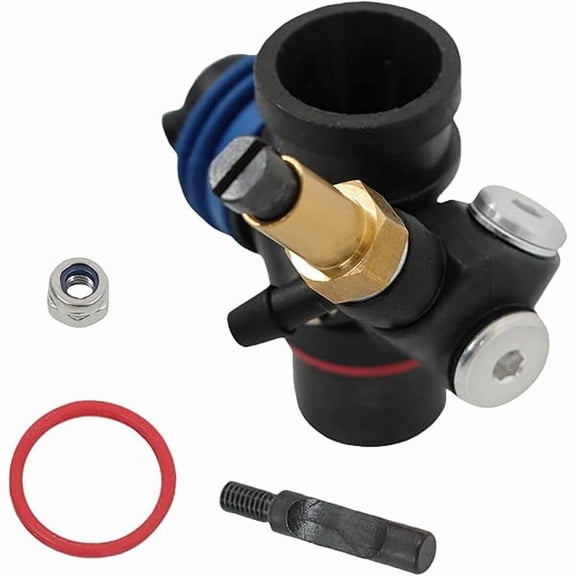 Carburetor Replacement for Nitro RC Engine, Compatible with T-Maxx Jato Rustler Slayer Using 2.5 2.5R 3.3 Engines, Smooth Throttle Response for RC Tuning