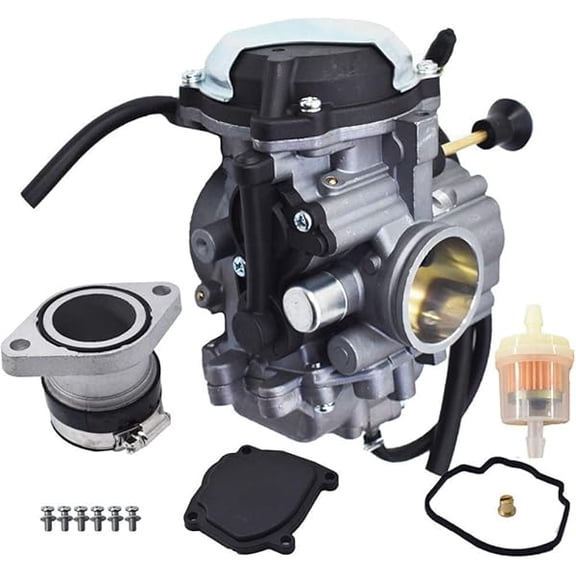 Carburetor Replacement for ATV Engine, Compatible with Wolverine 350 19962005 and Big Bear 350 YFM350 1999, Smooth Performance for Trail Riding