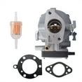 thumbnail image 1 of Carburetor Replacement for Briggs & Stratton 42E707 42E777 42A707 42A777 V-Twin Engine Murray Craftsman LT1000 87-96 16-21HP Carb, 1 of 5