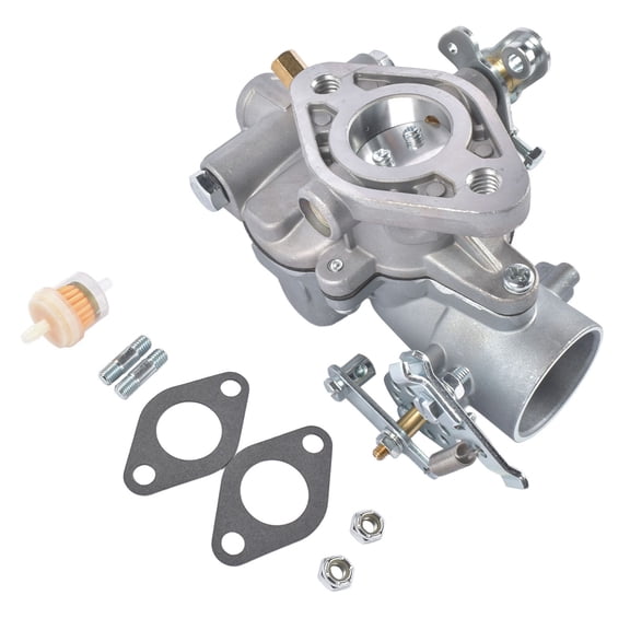 Carburetor Replacement for Ford 1.6L Clark Bobcat Skid Steer OEM 6598372/13805/68-7/13805A, Aluminum, Mechanical Choke, Industrial Engine Carb
