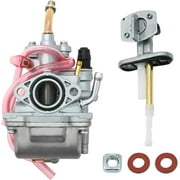 Carburetor Replacement for Yamaha TTR 90 2000-2003 TTR90E 2003-2005 with Fuel Valve Petcock TTR 90 125 225 2000-2011 Replaces 5HN-14101-00-00