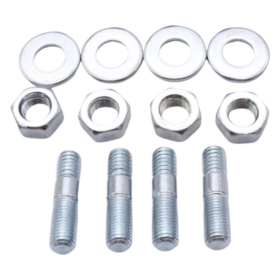 Carburetor Stud Kit 1 3/8 inch Carb Studs Kit Carburetor Spacer Stud Kit Metal for Vehicle Parts Spare Parts Replacement