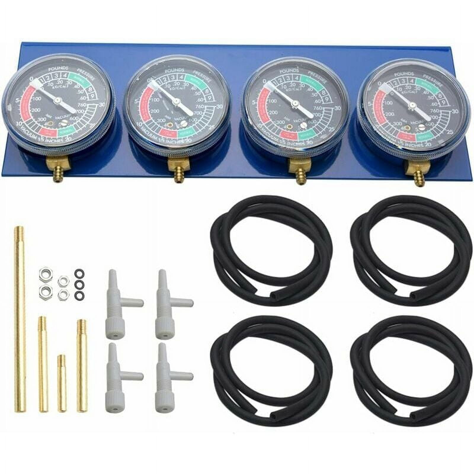 Carburetor Synchronization Kit, Universal Compound Replacement Gauge for Quick \u0026 Easy Calibration on Motorcycle Bike 2 Cylinder Engines