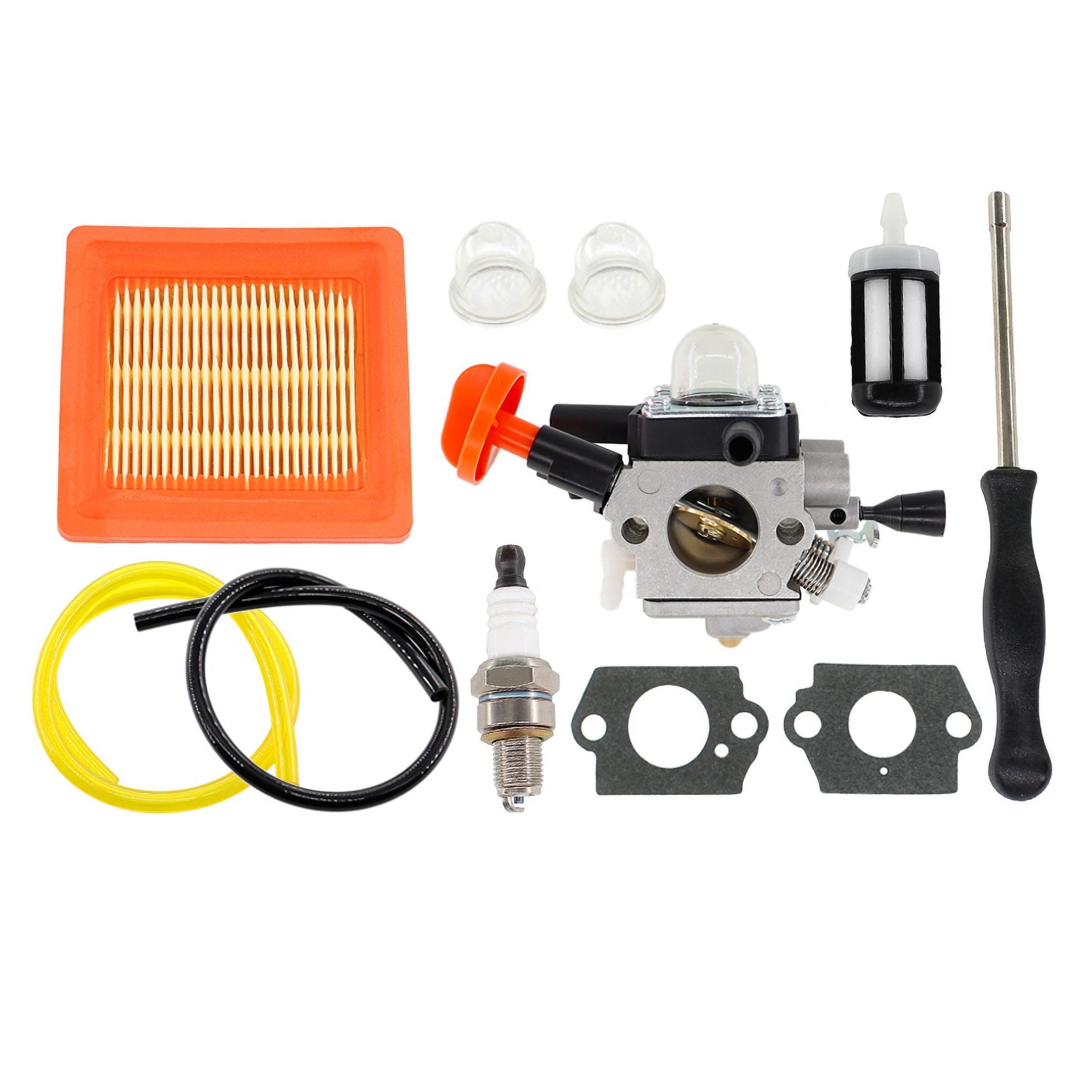 Carburateur FS91 Pour Stihl FS91, FS111, FC91, HT102, KM91 – Référence 4180 120 0615, Kit Complet Avec Filtre, Bougie, Conduite Et Joints