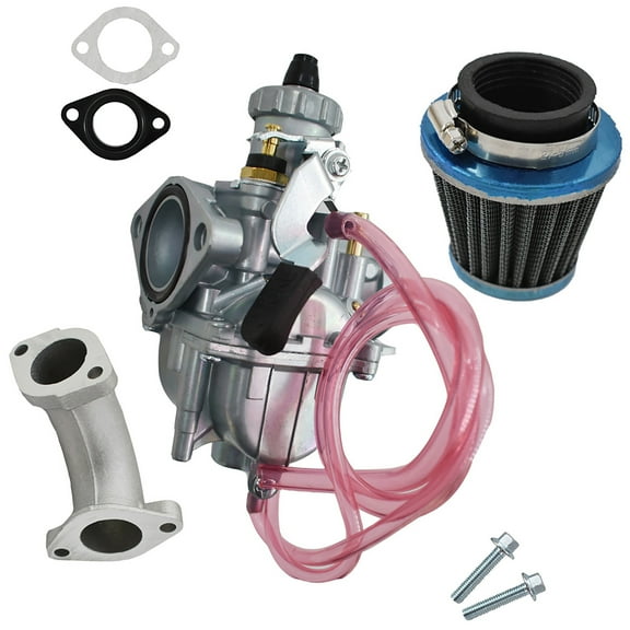 Carburetor VM22 22mm Carb with Air Filter Kit Fit for Apollo Thumpstar Braaap Atomic DHZ SSR Pit Dirt Bike, Lifan YX 125cc 140cc, Zongshen XR50 CRF70 KLX BBR