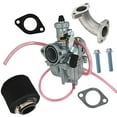 thumbnail image 1 of Carburetor VM22 22mm Carb w/ Air Filter Kit Fit for Lifan YX, Zongshen, Loncin YX140 Molk 110cc 125cc 140cc Pit Dirt Bikes, 1 of 5