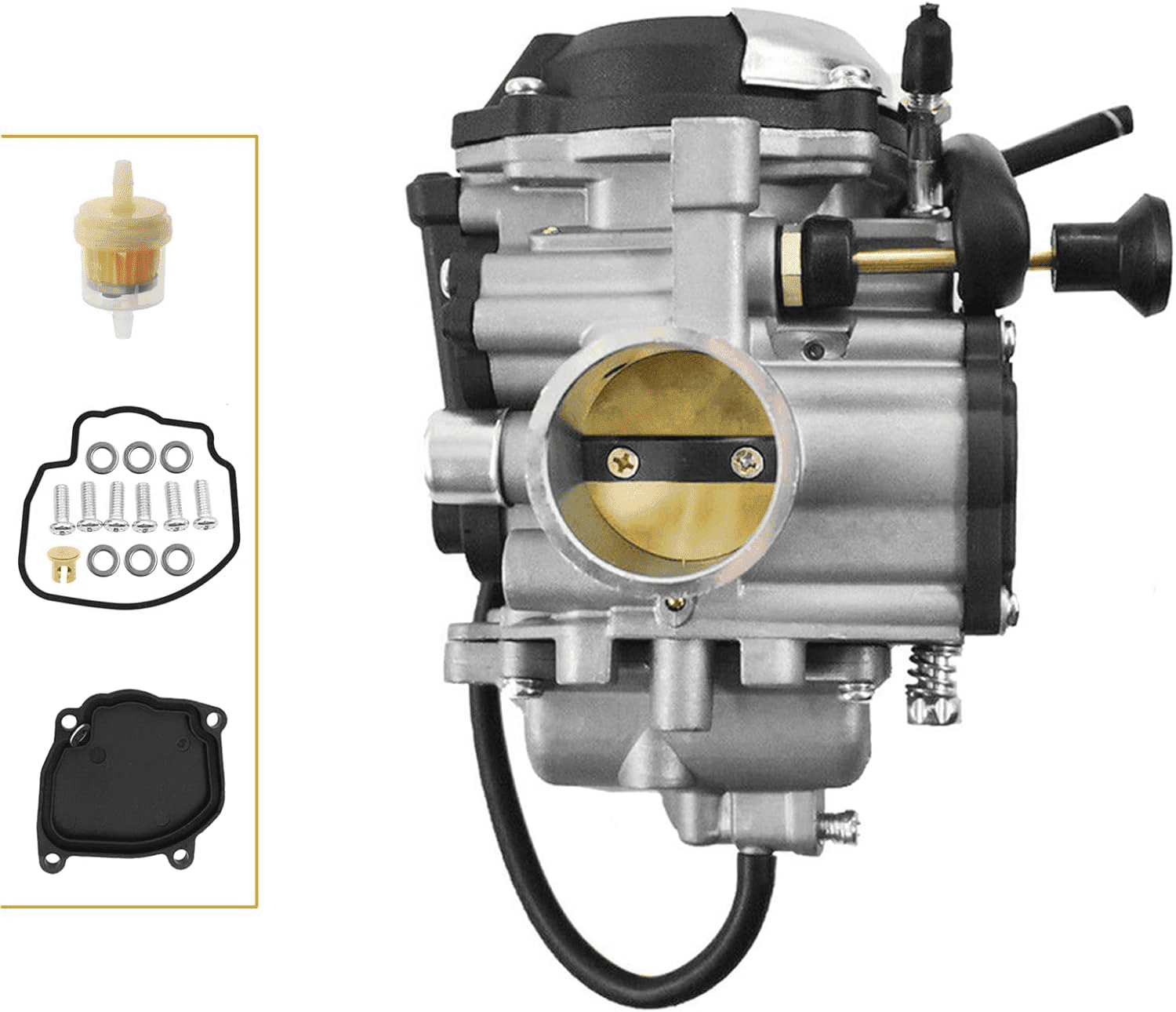 Intake Manifold Boot Joint Carburetor Carb Insulator Holder Fit For Kawasaki Kdx125sr Kdx125 A1 1990 - View #7