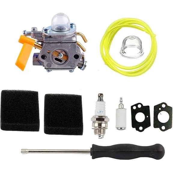 Carburetor applicable to Hedge Trimmers Trimmers with Models RBC30SET RLT30CET BC26 LT26 HT26, Includes Mounting Gasket and Easy Installation