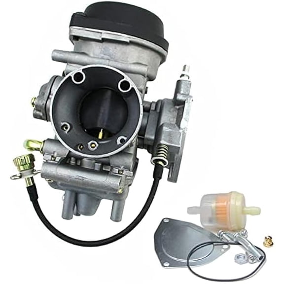 Carburetor for Applicable to Raptor 350 YFM350R Applicable to KSF400 Applicable to LTK400 LTZ250 ATV 1 Pack Stable Fuel Flow