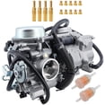thumbnail image 1 of Carburetor for Edelbrock 1406 Performer 600 CFM Square Bore 4-Barrel Electric Choke, Easy Installation, Durable, 1 of 1