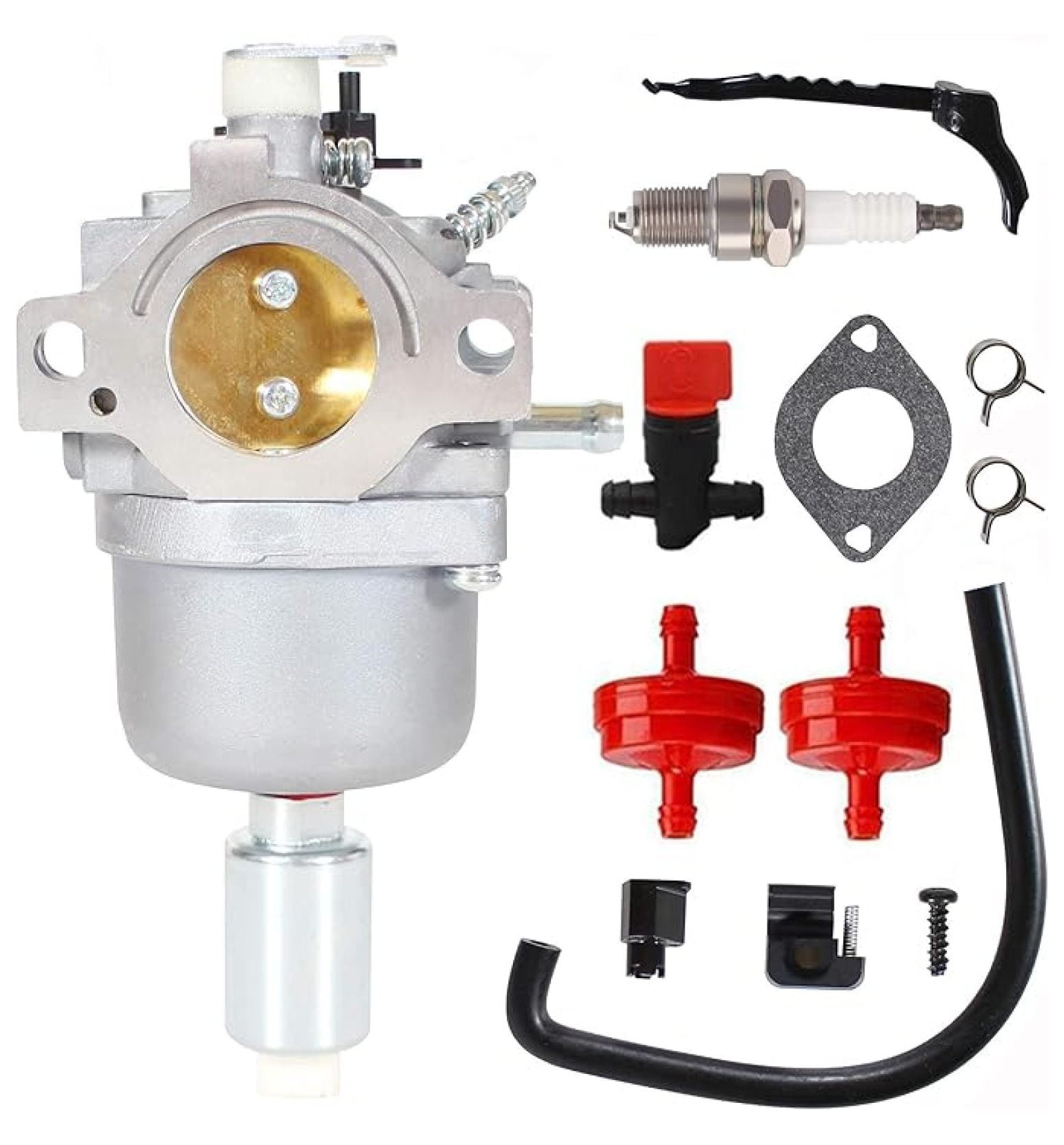 Carburetor for MTD Bolens 13AM762F765 Lawn Tractor Mower Carb Replacement Parts 13AC762F 13WC762F 13AM662F765 with Fuel Filter