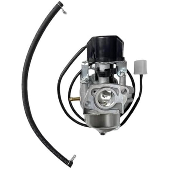 Carburetor with fuel line and stepper motor- Replacement for Predator Open Frame Inverter Generator 4550-Watt Surge 3650W Running (SKU# 59192, 59189, 59303)$$Garden & Patio