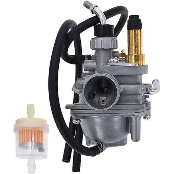 Carburetor with Fuel Filter Replacement, Compatible with TTR50 50cc Dirt Bike Models 2006–2011, Smooth Idle for Youth Riding and Trail Use