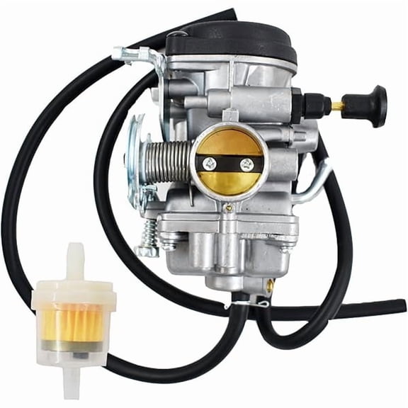Carburetor with Fuel Filter Replacement for TW200 200cc Models 20012017, Smooth Idle Performance for Trail Riding and Outdoor Recreation