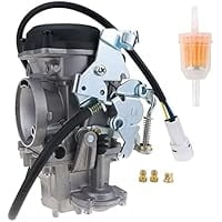 Carburetor with Intake Manifold Boot Compatible with 1500cc VTwin Classic Motorcycles 19982004 (Carburetor without TPS)