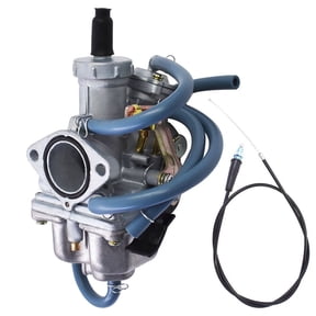Carburetor with Throttle Cable Fit for 1997-2014 Honda ATV Recon TRX250 TE TM TRX250 Carb
