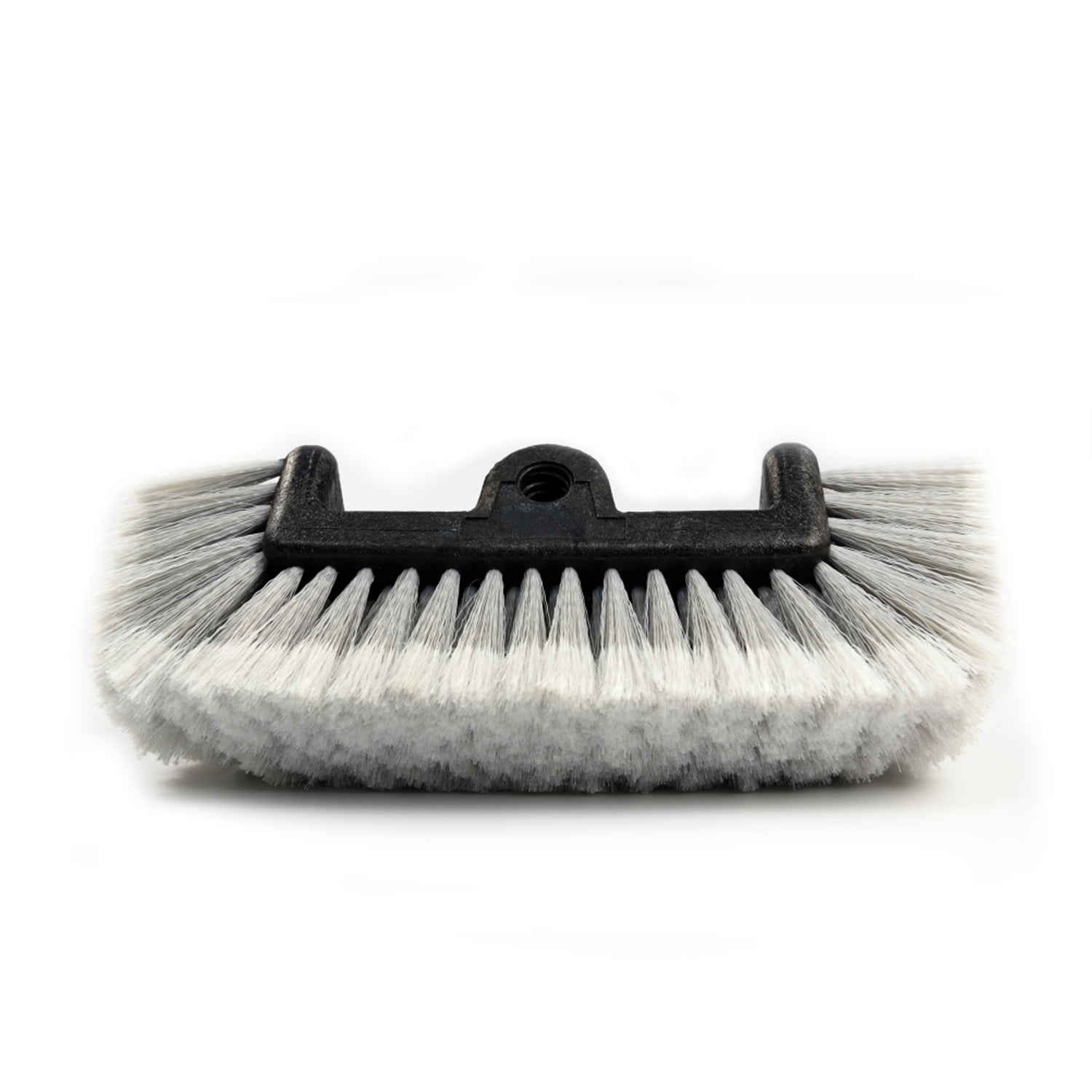 18 Inch Short Handle Soft Bristle Wash Brush - Grey