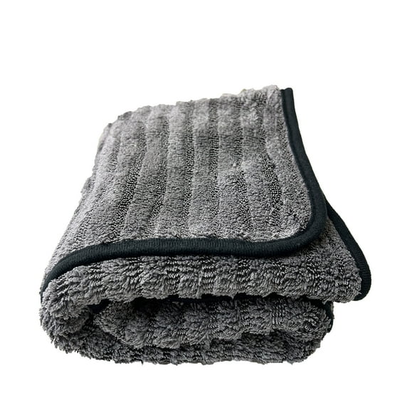 Carcarez 900 GSM Microfiber Twisted Loop & Fleece Combo Drying Towel 24"x30"