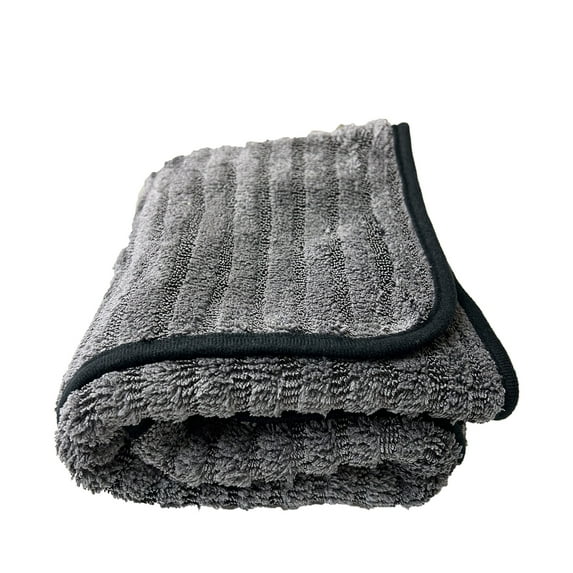 Carcarez 900 GSM Microfiber Twisted Loop & Fleece Combo Drying Towel 24"x30"