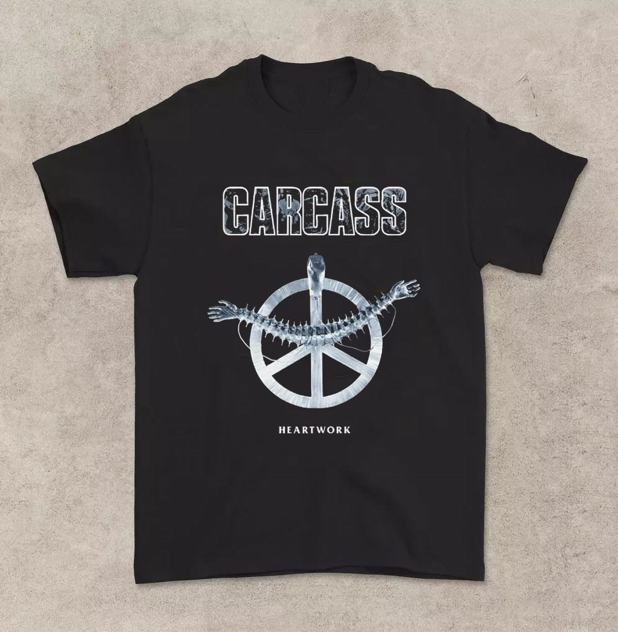 Carcass Band Heartwork Short Sleeve T Shirt Full Size S-5XL - Walmart.com