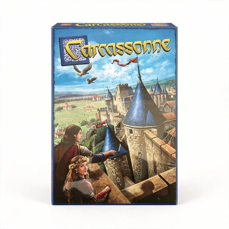 Carcassonne (English Edition) - Medieval Strategic Board Game for Family Game Nights, Build Your Kingdom