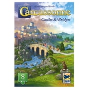 Carcassonne Family Strategy Board Game Exp 8 Castles & Bridges for Ages 7+, from Asmodee