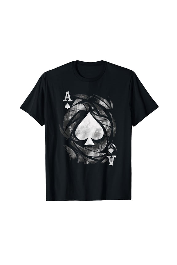 Card Ace Spades Play Playing T-Shirt