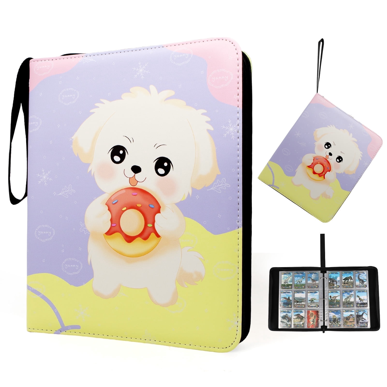 Card Binder 9 Pocket for Trading Cards - Binder Holds up to 900 Game Cards Securely with 50 Pages - Great Christmas or Birthday Gifts