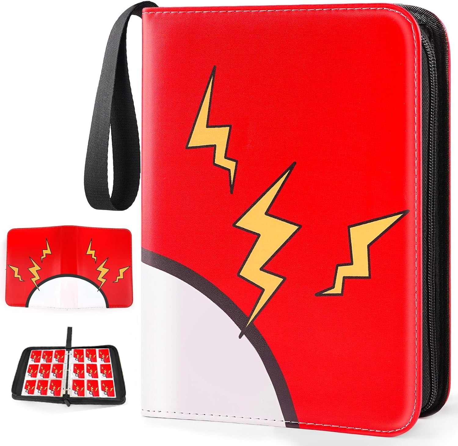 Card Collection Binder 900 Pocket Trading Card Binder - 9 Pocket, 50  Sheets, Zipper Closure, PU Leather, For Sports & Collectible Cards Hockey Cards  Binder