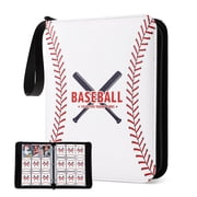 Card Binder 900 Pockets, Trading Card Binder with Sleeves, Baseball Card Binder, Trading Card Albums Sports Card Binder Collectible Fits 900 Cards with 50 Removable Sleeves