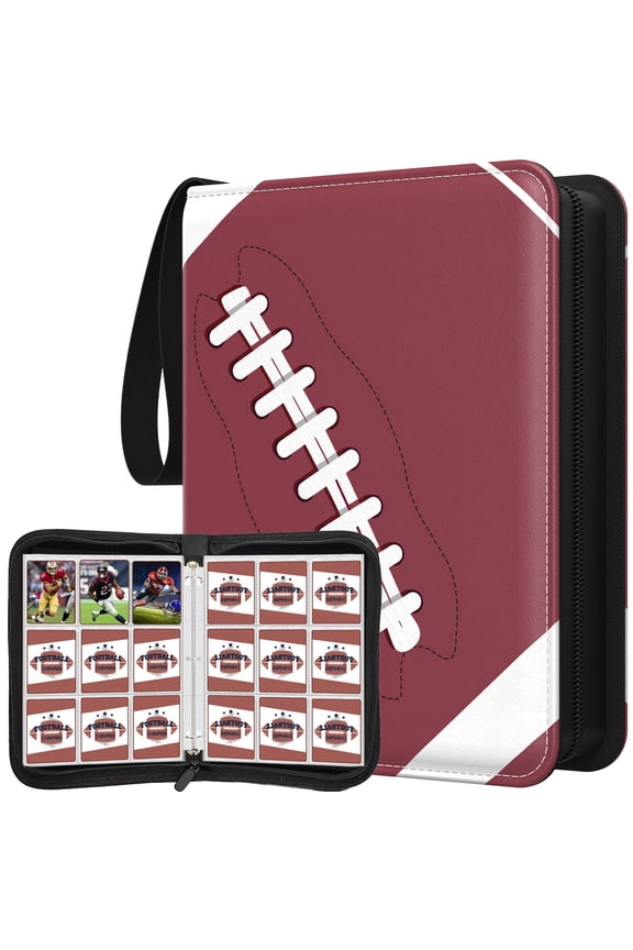 Card Binder, 900 Pockets for Trading Cards, 9-Pocket Football Card Binder, Album Holder Protectors for Baseball Cards, Sports Cards