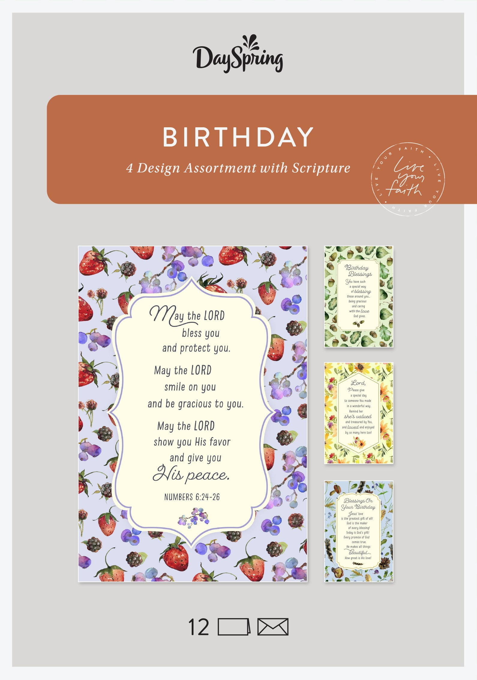 card-boxed-birthday-country-patterns-box-of-12-walmart-com for Free Printable Birthday Card Verses Card-Boxed-Birthday-Country Patterns (Box Of 12) - Walmart.com for Free Printable Birthday Card Verses