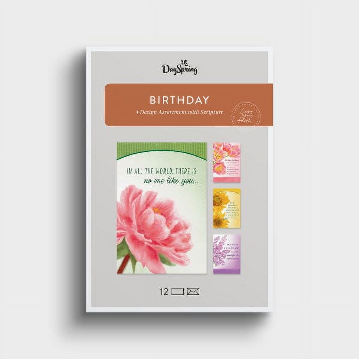 DaySpring Card Boxed Birthday Floral Assorted, 12 pk - Walmart.com