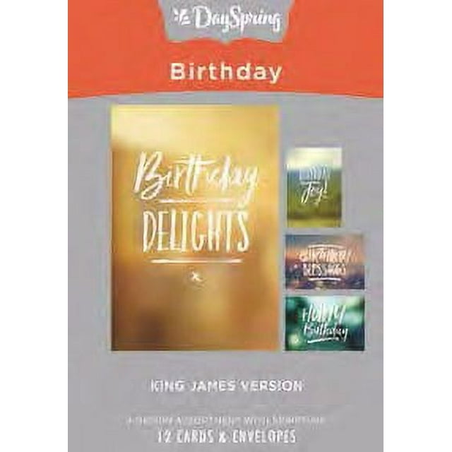 CardBoxedBirthdaySimply Stated (Box Of 12)
