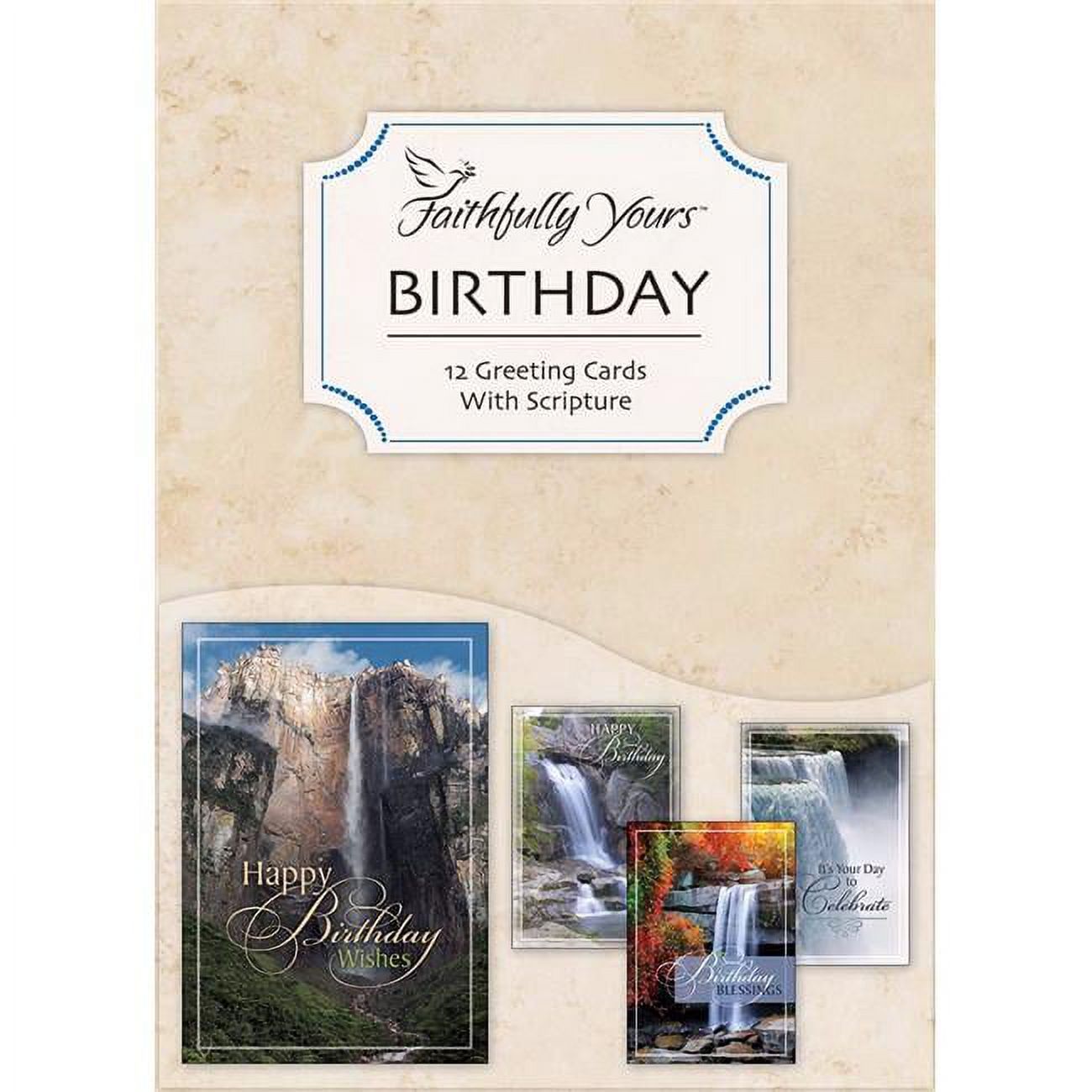 Card-Boxed-Birthday-Waterfalls (Box Of 12) - Walmart.com