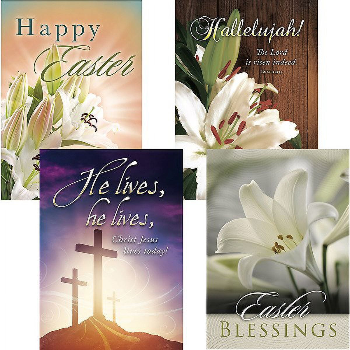 Card-Boxed-Celebrate Jesus! Assorted Easter (KJV) (Box Of 12)