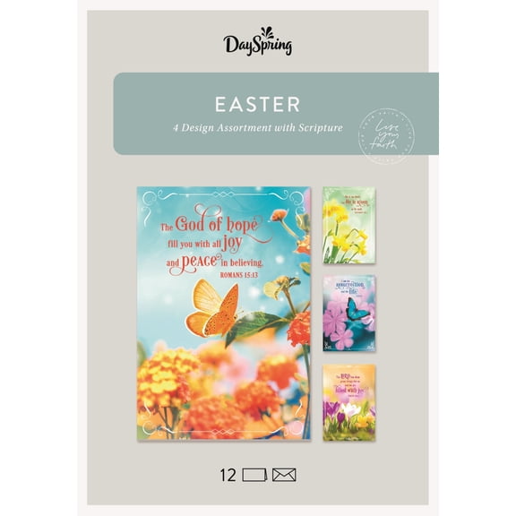 Card-Boxed-Easter Springtime (Box Of 12)