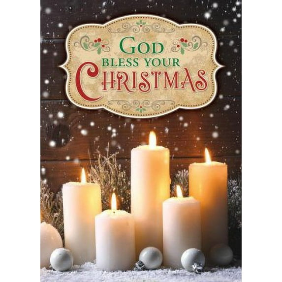 Card-Boxed-God Bless Your Christmas/Light And Life (John 8:21 KJV) (Box Of 12) (Not Available-Out Of Print)