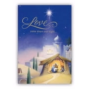 Dayspring Cards 97867 Card - Boxed - Love Came Down - John 3 - 16 KJV, Box of 18
