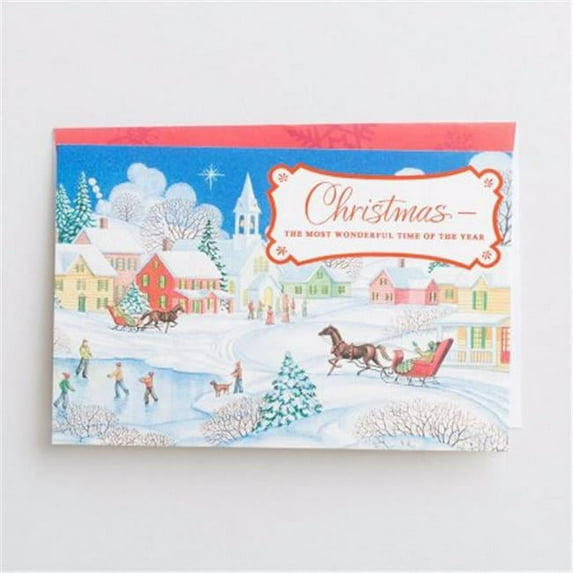Card-Boxed-Most Wonderful Time (Box Of 18)