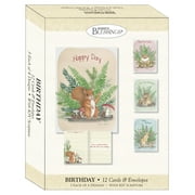 Card-Boxed-Shared Blessings-Childrens Birthday-Woodland Critters (Box Of 12)