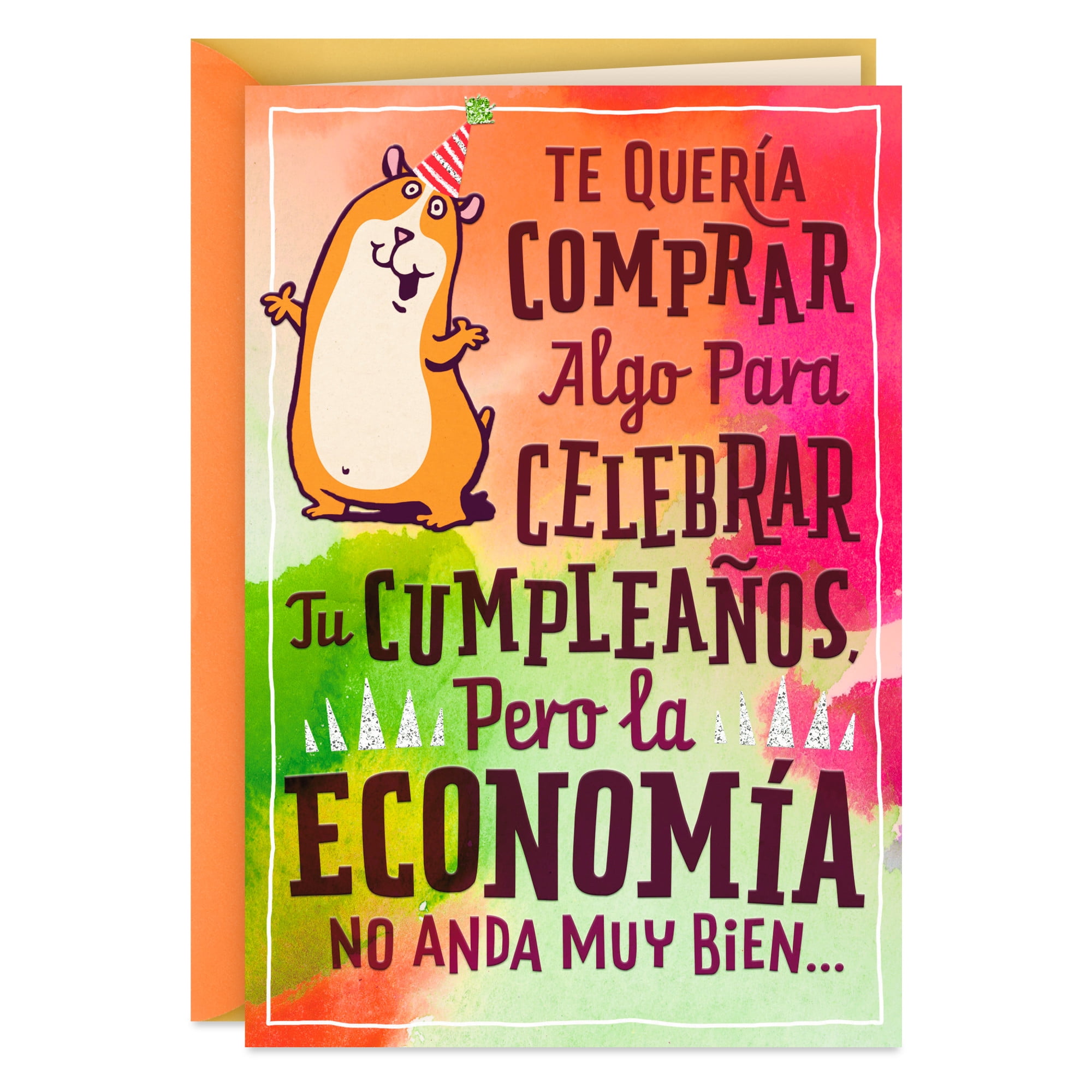 Hallmark VIDA Spanish-Language Funny Birthday Card (This Card Is Rented)
