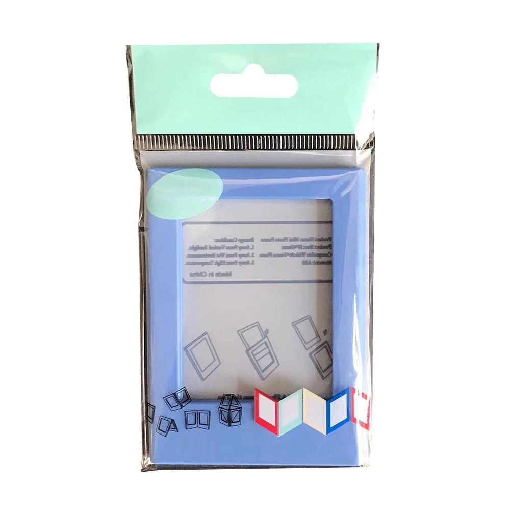 Polaroid Go Bilderrahmen Acryl - Blauer Rahmen Für 3 Go-Fotos