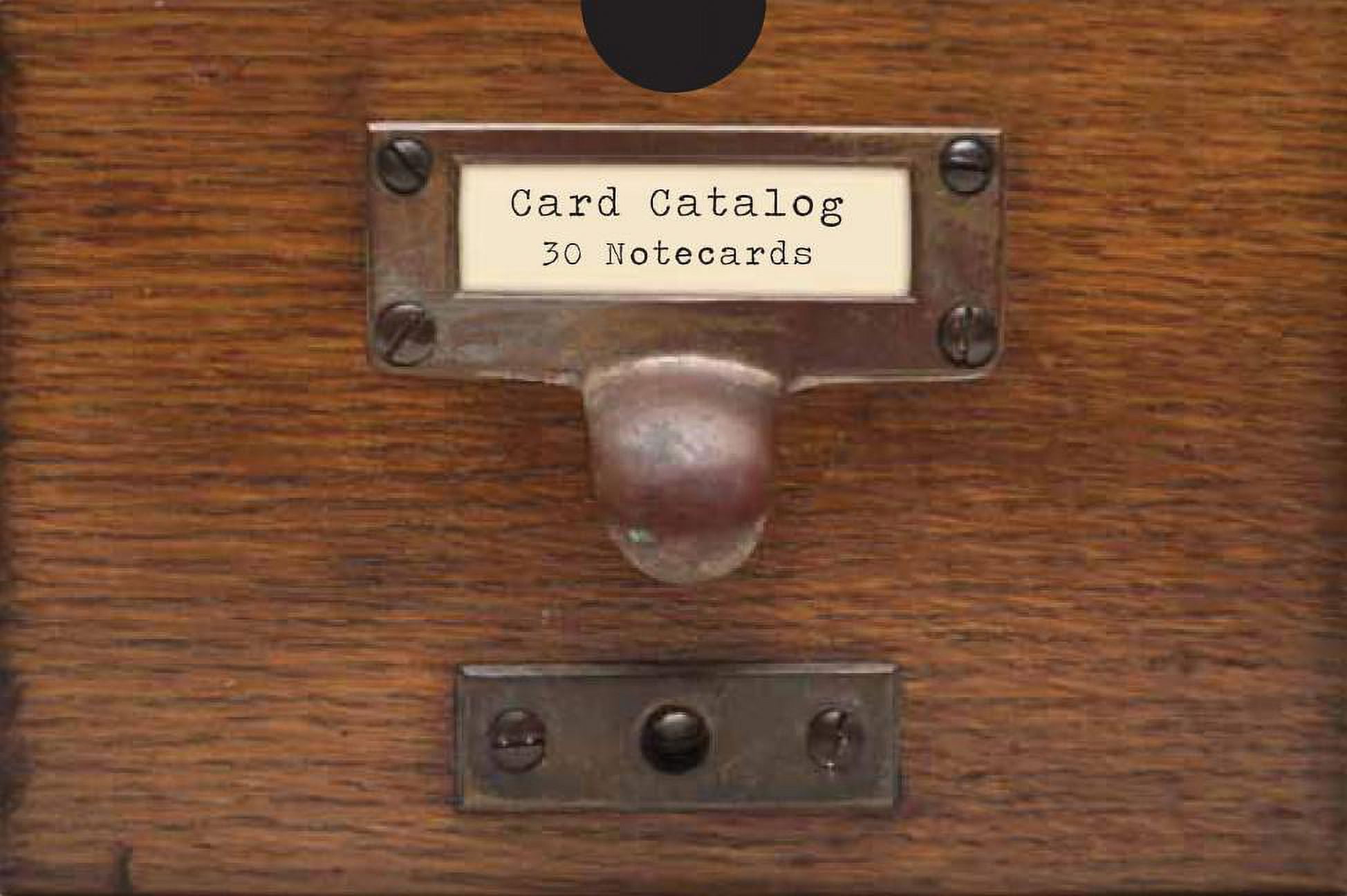Library Catalogue Card