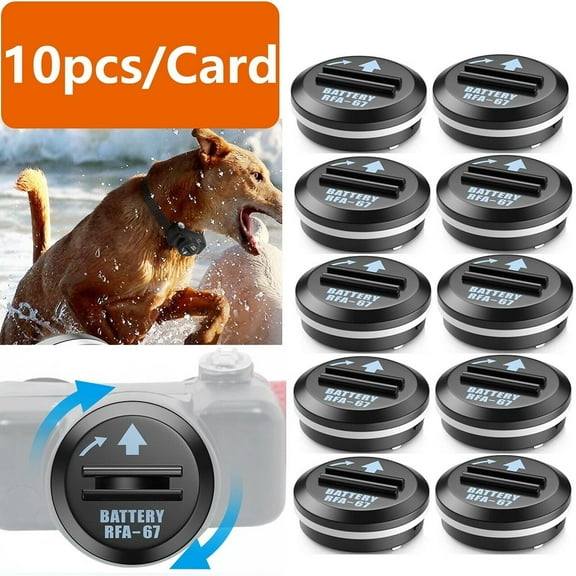 Card Compatible RFA-67 6V Pet Dog Collar Replacement Battery For Pet Safe 10pcs
