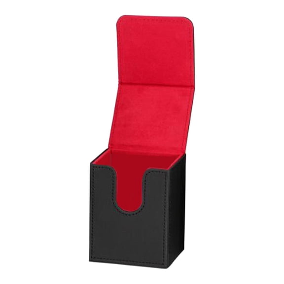 Card Deck Box Storage Organizer Holder Hobbies Gathering Card Toy Container Holds Album Display Game Card for TCG Red