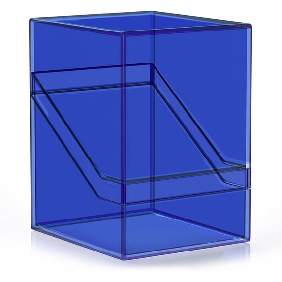 Card Deck Cases, Acrylic Commander Deck Box Holding 100+ Sleeved Cards ...