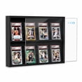 thumbnail image 1 of Card Display Case, Trading Card Display Frame Wall Mount, Graded Sports Card Display for Trading Card Collection,1 pack, 1 of 8
