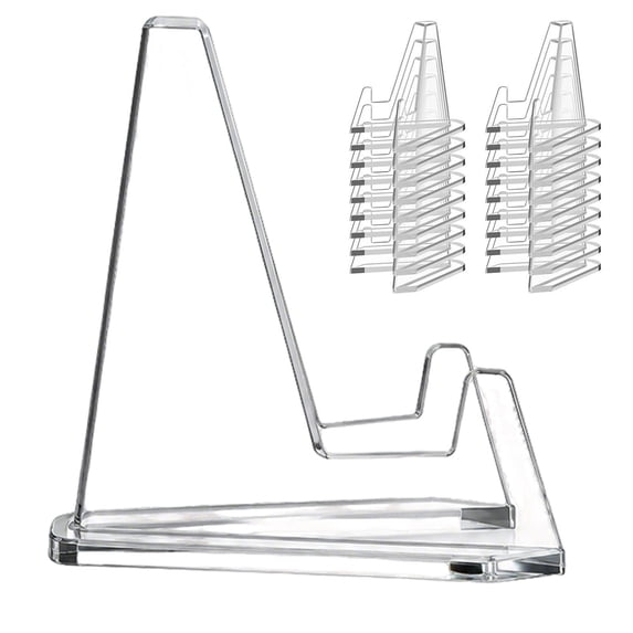 Card Display Stand,20 Pack Clear Card Stands,Arcylic Card Display, Mini Card Stands for Sports Cards,Sports Card Holder,Graded Card Display (2.2 Inch)